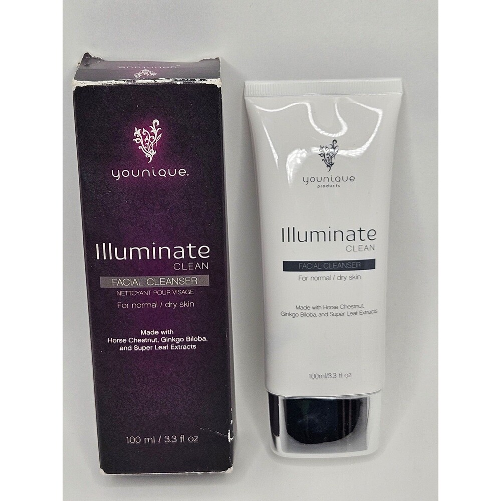 Younique Illuminate Facial Cleanser 3.3 Fl Oz New Sealed